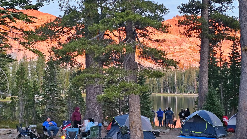 Photo from Barrett Lake Overnight