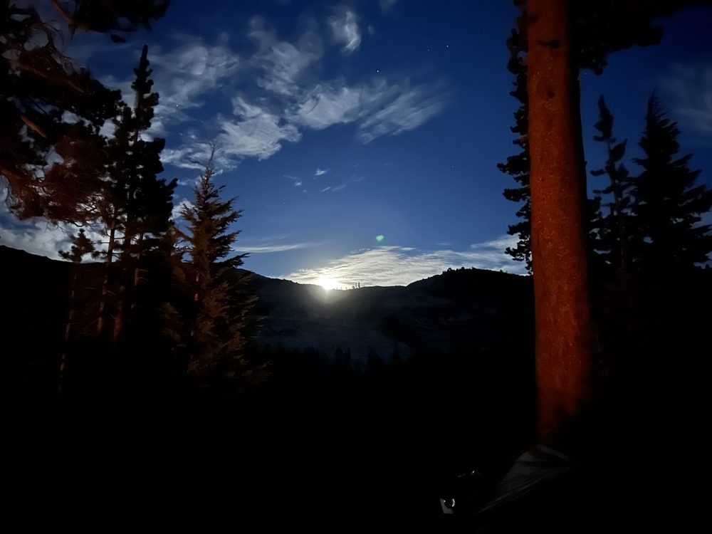 Photo from Barrett Lake Overnight