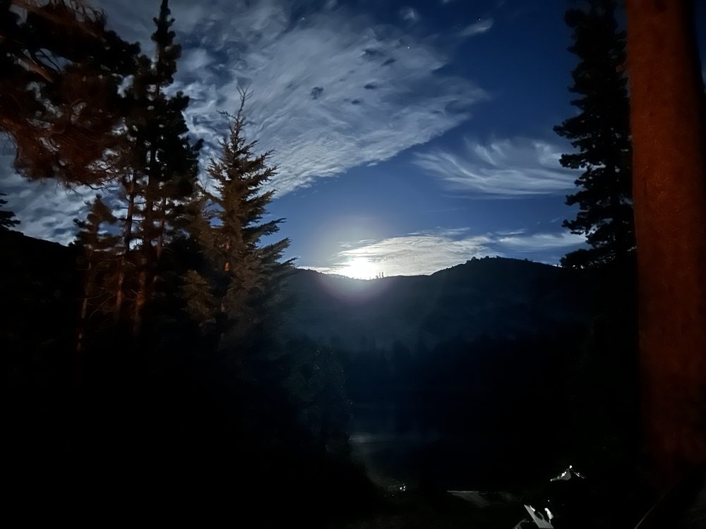 Photo from Barrett Lake Overnight