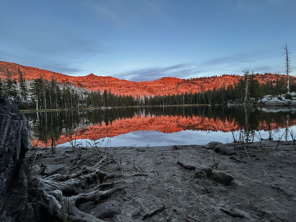 Photo from Barrett Lake Overnight