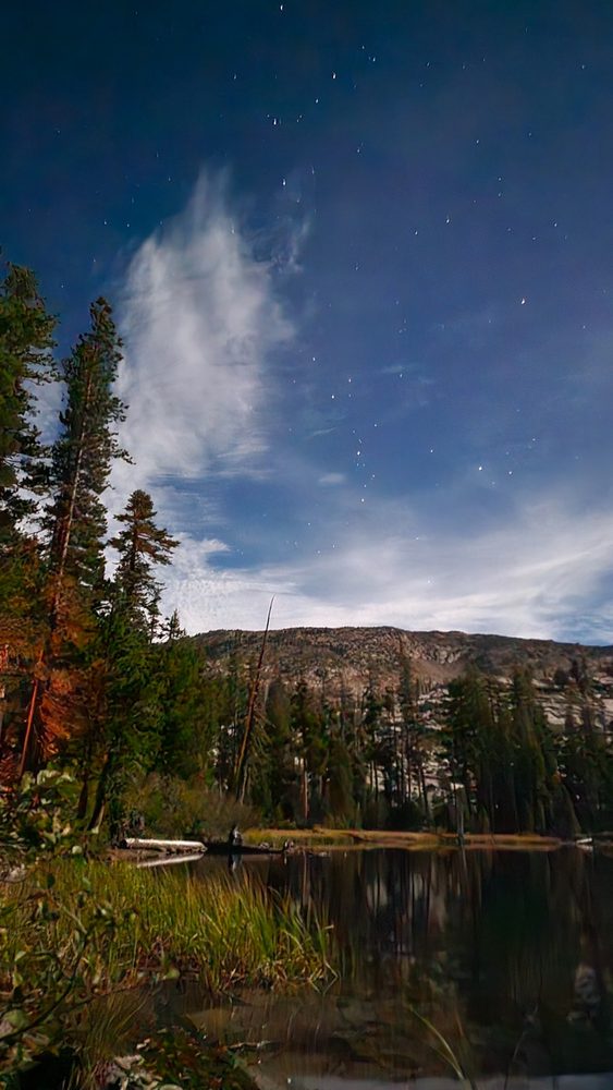 Photo from Barrett Lake Overnight