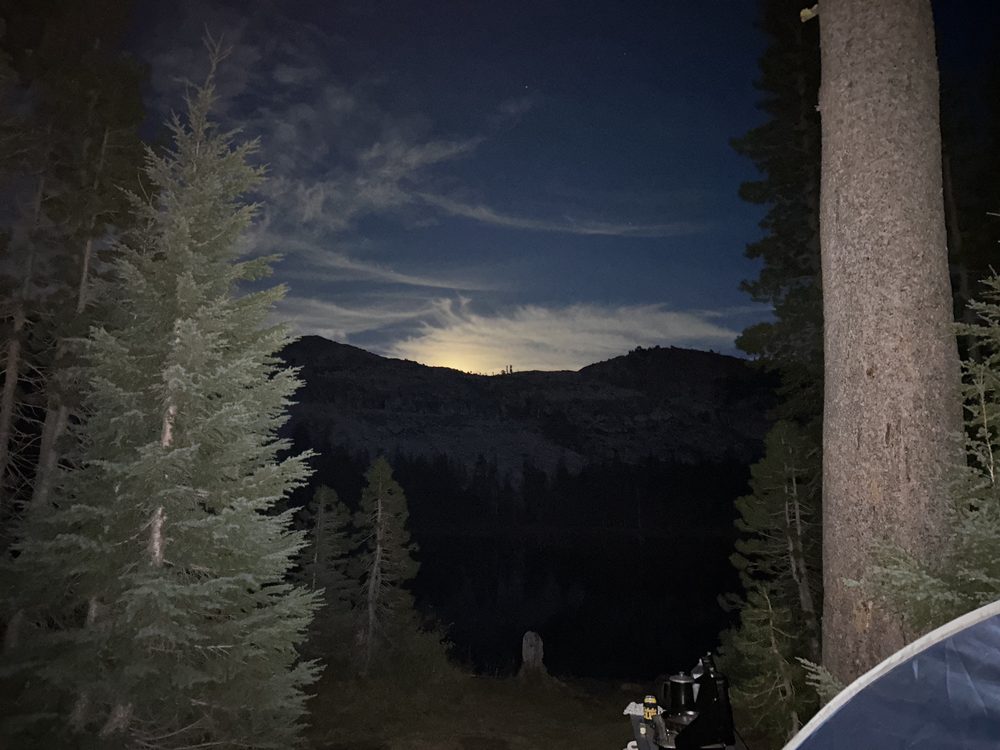 Photo from Barrett Lake Overnight