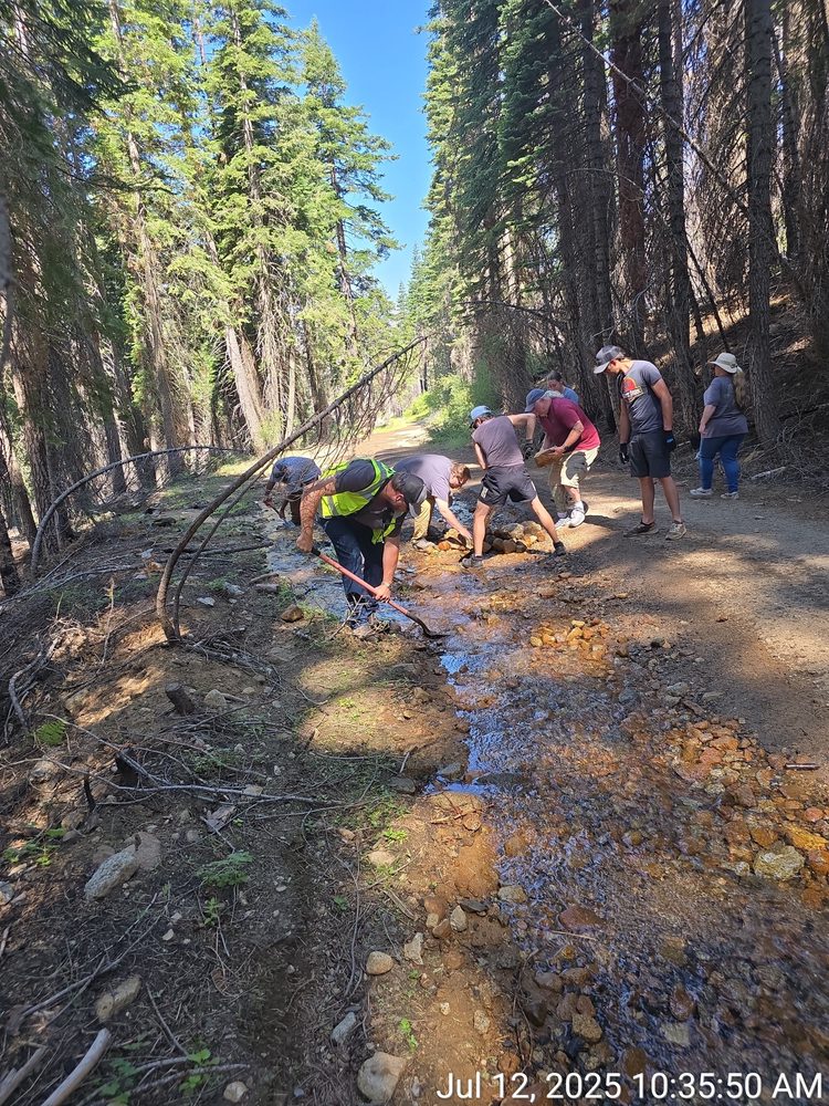 Photo from Strawberry “Spring” Maintenance Run